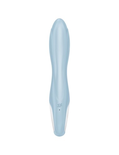 SATISFYER - AIR PUMP BUNNY 1 INFLATABLE RABBIT VIBRATOR BLUE