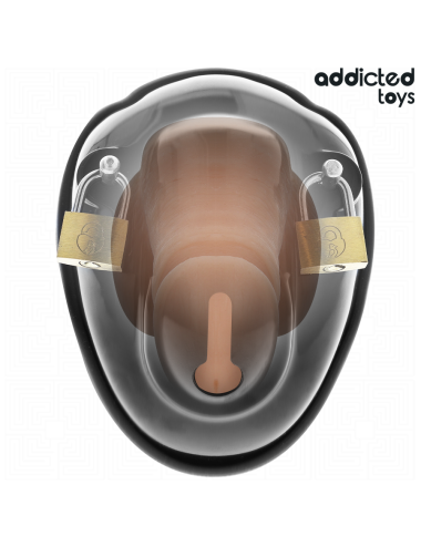 ADDICTED TOYS LOCKED - KEYLESS RESTRAINT PENIS CAGE 11.5 CM