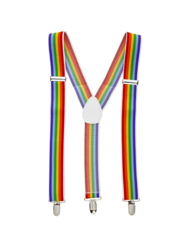 PRIDE - LGBT FLAG SUSPENDERS