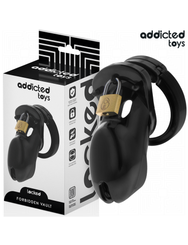 ADDICTED TOYS LOCKED - FORBIDDEN VAULT PENIS CAGE 10 CM