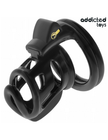 ADDICTED TOYS LOCKED - GILDEN CAGE SILICONE PENIS CAGE 8.5 CM