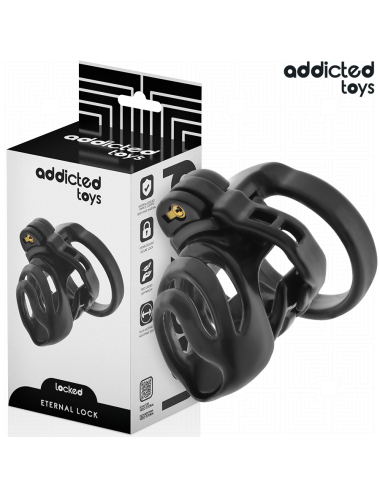 ADDICTED TOYS LOCKED - ETERNAL LOCK PENIS CAGE 9 CM