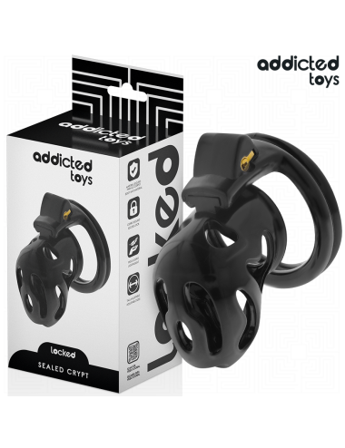 ADDICTED TOYS LOCKED - SEALED CRYPT PENIS CAGE 8 CM