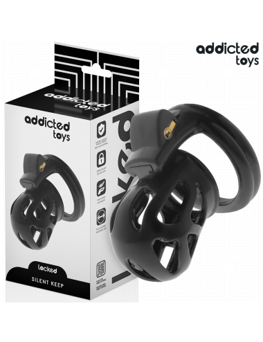 ADDICTED TOYS LOCKED - SILENT KEEP PENIS CAGE 7.5 CM