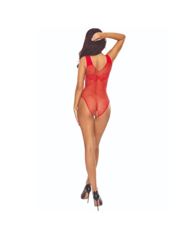 PASSION - BS109 RED BUTTERFLY BOSYSTOCKING