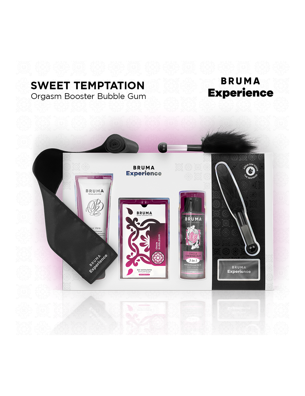 BRUMA XPERIENCE - SWEET GUM TEMPTATION KIT WITH ORGASM ENHANCER BRUMA XPERIENCE - SWEET GUM TEMPTATION KIT WITH ORGASM ENHANCER