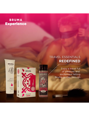BRUMA XPERIENCE - SWEET GUM TEMPTATION KIT WITH ORGASM ENHANCER