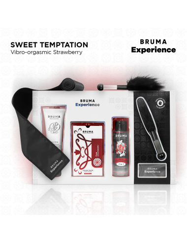 BRUMA XPERIENCE - SWEET STRAWBERRY VIBRO-ORGASMIC TEMPTATION KIT