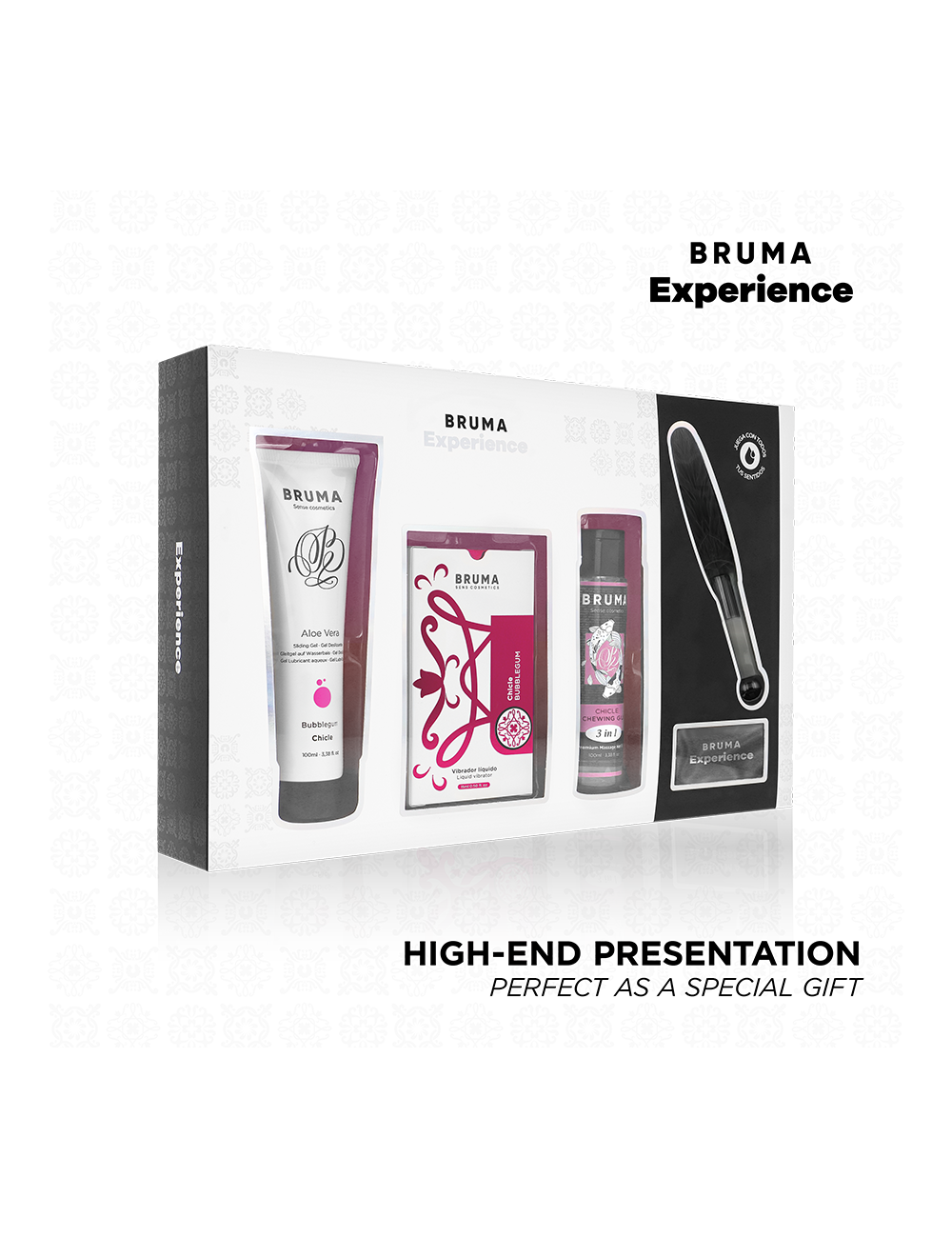BRUMA XPERIENCE - VIBRO-ORGASMIC SWEET GUM TEMPTATION KIT BRUMA XPERIENCE - VIBRO-ORGASMIC SWEET GUM TEMPTATION KIT