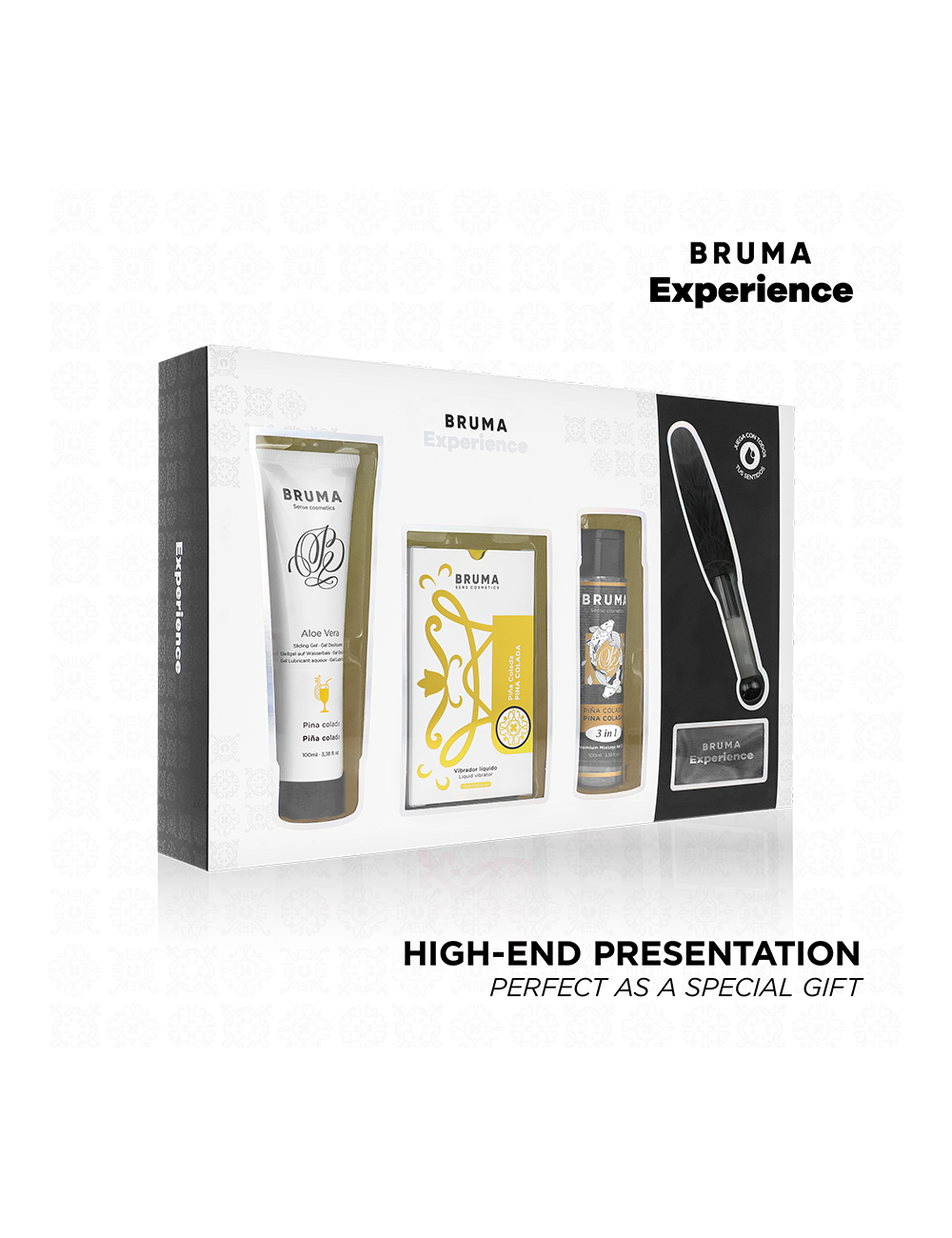 BRUMA XPERIENCE - VIBRO-ORGASMIC PINA COLADA SWEET TEMPTATION KIT BRUMA XPERIENCE - VIBRO-ORGASMIC PINA COLADA SWEET TEMPTATION KIT