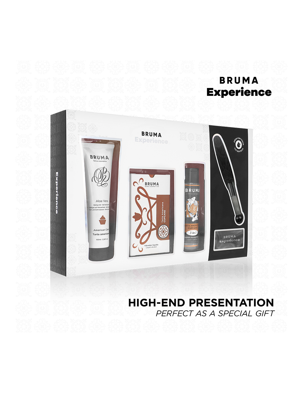BRUMA XPERIENCE - SWEET TEMPTATION KIT VIBRO-ORGASMIC AMERICAN CAKE BRUMA XPERIENCE - SWEET TEMPTATION KIT VIBRO-ORGASMIC AMERICAN CAKE