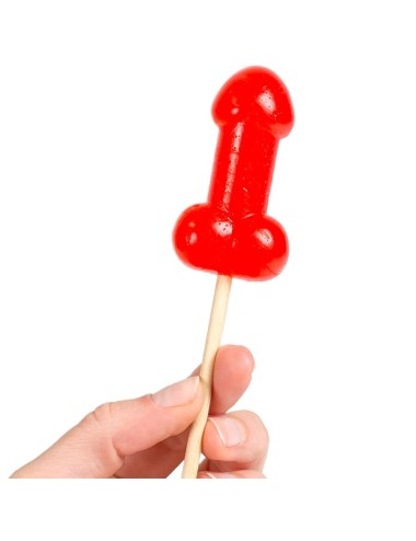 SECRETPLAY - CHERRY CANDY PENIS LOLLIPOP WITH SPICY HEAT EFFECT