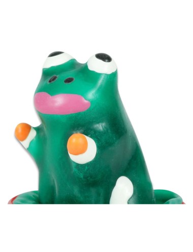 CONDOMERIE - HANDPAINTED NOVELTY CONDOMS FROG MODEL 1