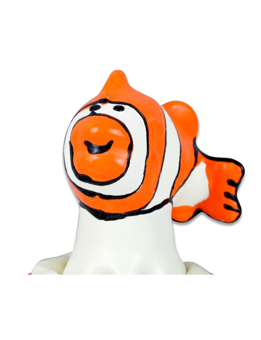 CONDOMERIE - HANDPAINTED NOVELTY CONDOMS FISH ORANGE CONDOMERIE - HANDPAINTED NOVELTY CONDOMS FISH ORANGE