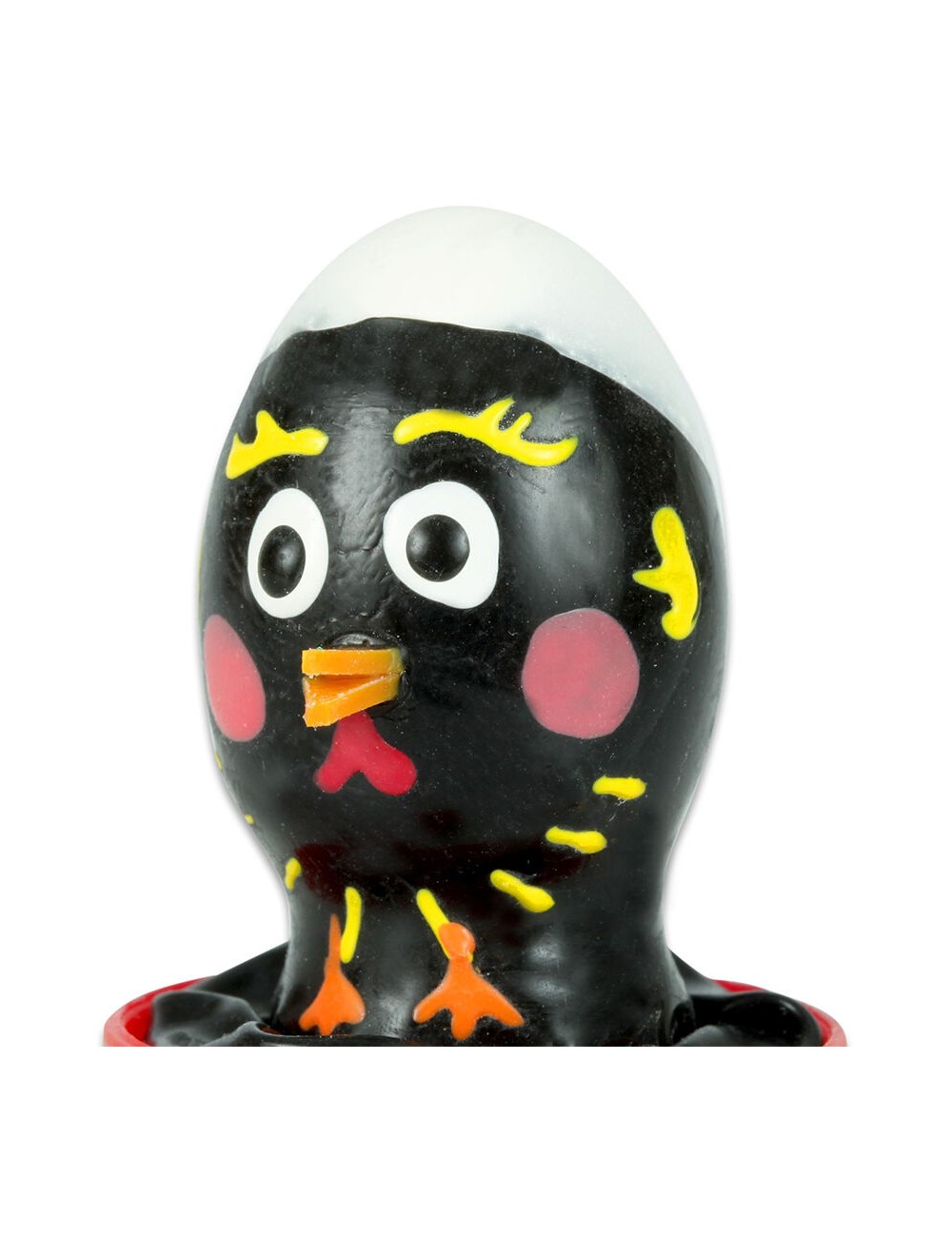 CONDOMERIE - HANDPAINTED NOVELTY CONDOMS CHICKEN BLACK CONDOMERIE - HANDPAINTED NOVELTY CONDOMS CHICKEN BLACK