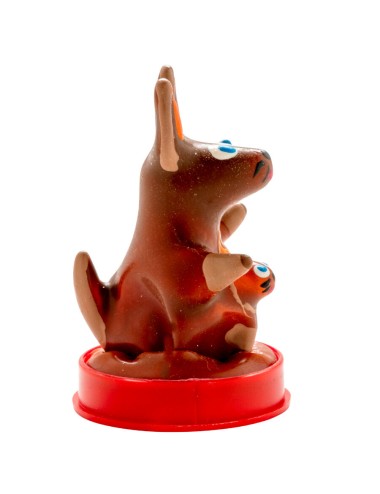 CONDOMERIE - HANDPAINTED NOVELTY CONDOMS KANGAROO MODEL 1