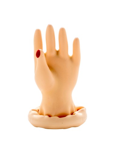 CONDOMERIE - HANDPAINTED NOVELTY CONDOMS HAND MODEL 1