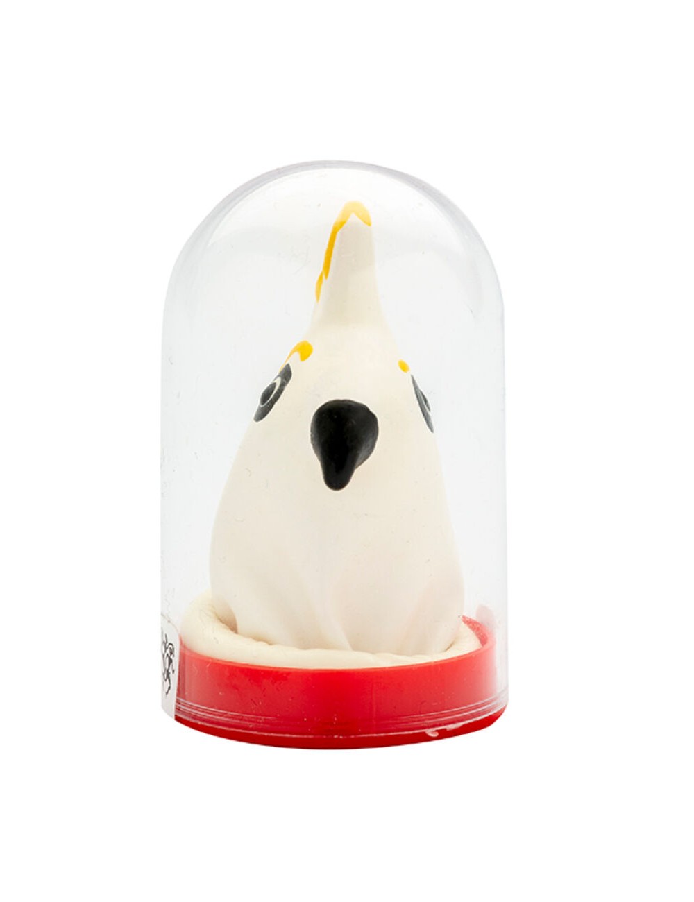 CONDOMERIE - HANDPAINTED NOVELTY CONDOMS PARROT WHITE