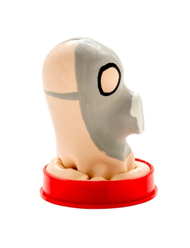 CONDOMERIE - HANDPAINTED NOVELTY CONDOMS GAS MASK