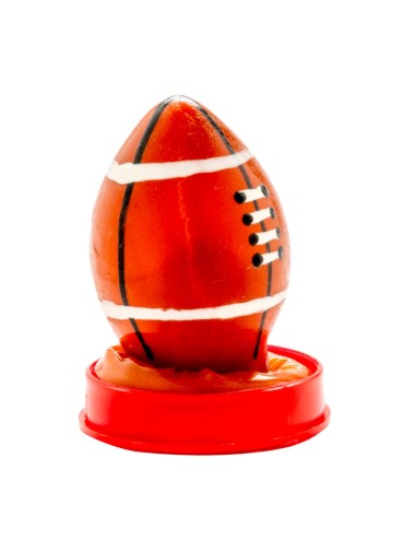 CONDOMERIE - HANDPAINTED NOVELTY CONDOMS RUGBY BALL