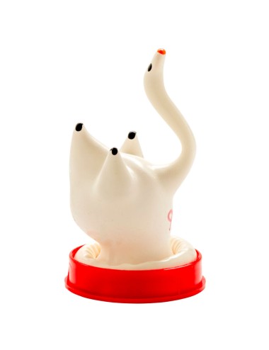 CONDOMERIE - HANDPAINTED NOVELTY CONDOMS SWAN