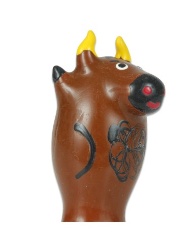 CONDOMERIE - HANDPAINTED NOVELTY CONDOMS BULL MODEL 1