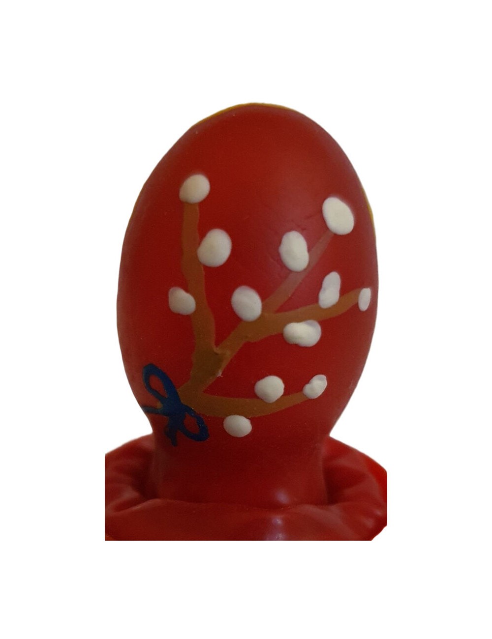 CONDOMERIE - HANDPAINTED NOVELTY CONDOMS EASTER EGG RED CONDOMERIE - HANDPAINTED NOVELTY CONDOMS EASTER EGG RED
