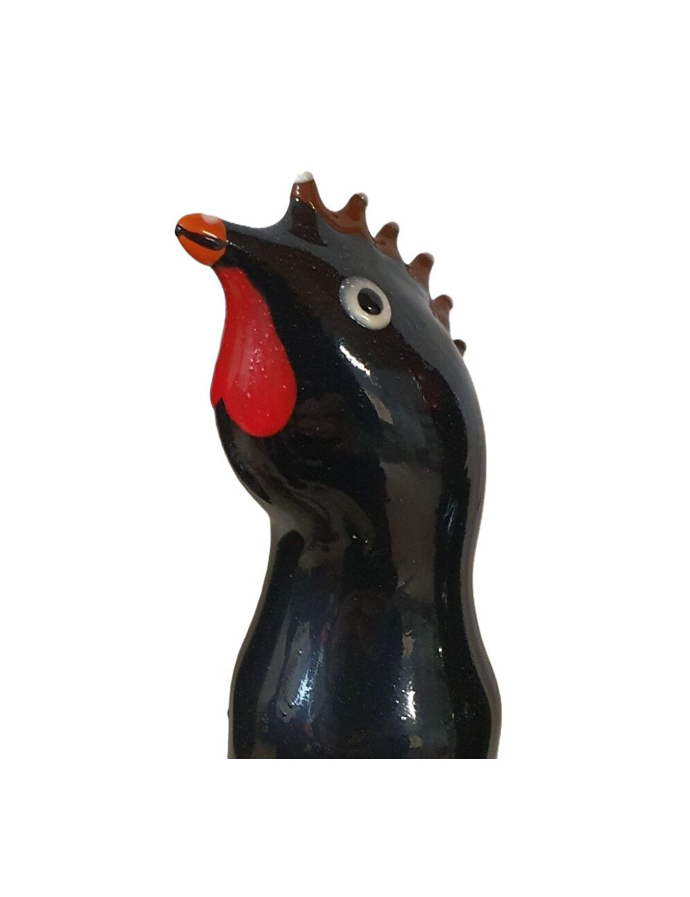 CONDOMERIE - HANDPAINTED NOVELTY CONDOMS BLACK ROOSTER CONDOMERIE - HANDPAINTED NOVELTY CONDOMS BLACK ROOSTER