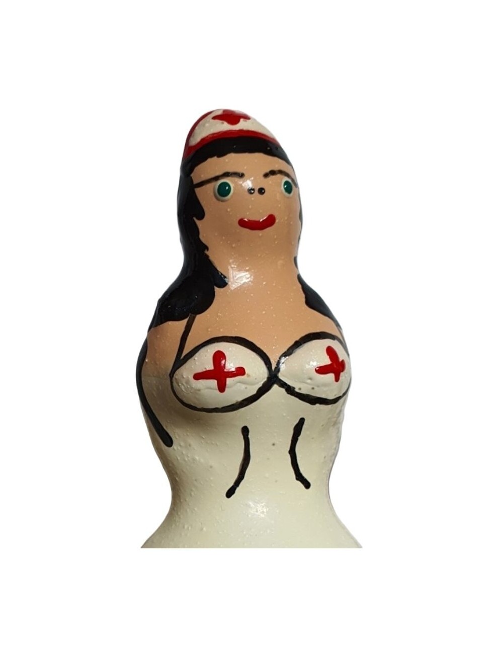 CONDOMERIE - HANDPAINTED NOVELTY CONDOMS NURSE BLACK CONDOMERIE - HANDPAINTED NOVELTY CONDOMS NURSE BLACK