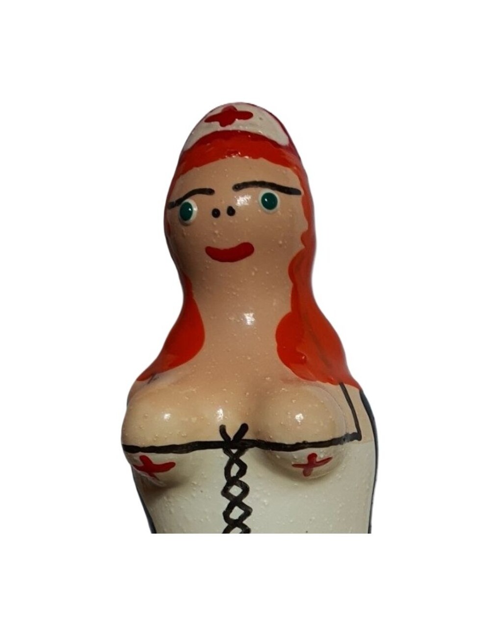CONDOMERIE - HANDPAINTED NOVELTY CONDOMS NURSE REDHEAD CONDOMERIE - HANDPAINTED NOVELTY CONDOMS NURSE REDHEAD