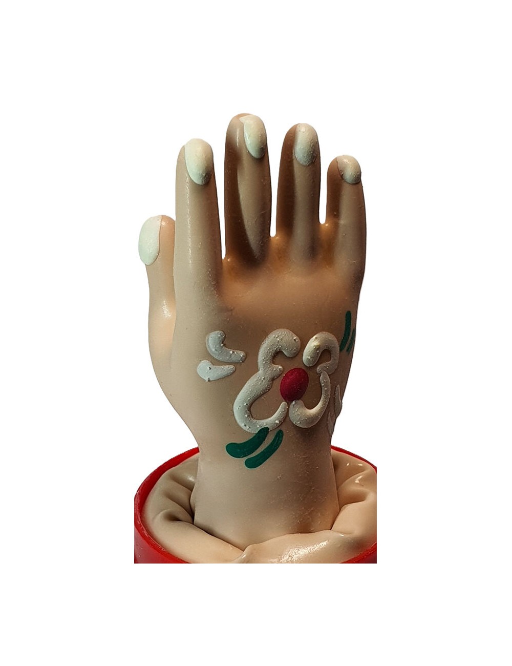 CONDOMERIE - HANDPAINTED NOVELTY CONDOMS HAND MODEL 2 CONDOMERIE - HANDPAINTED NOVELTY CONDOMS HAND MODEL 2
