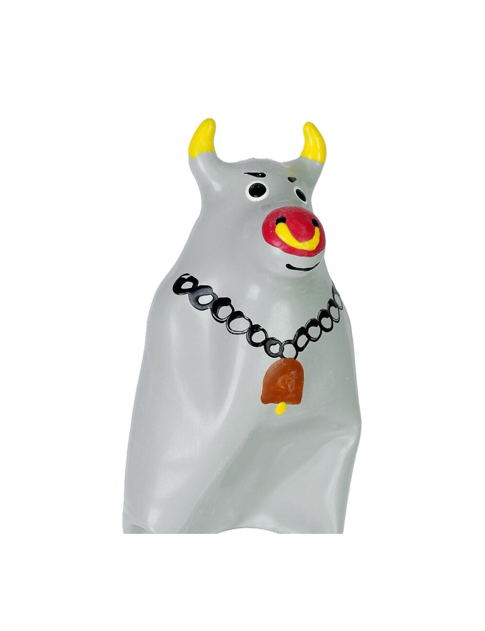 CONDOMERIE - HANDPAINTED NOVELTY CONDOMS GREY BULL MODEL 2 CONDOMERIE - HANDPAINTED NOVELTY CONDOMS GREY BULL MODEL 2