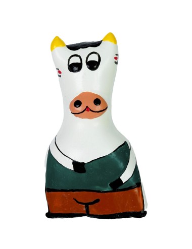 CONDOMERIE - HANDPAINTED NOVELTY CONDOMS COW MODEL 2