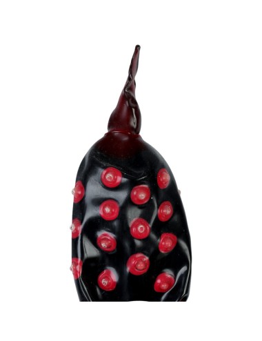 CONDOMERIE - HANDPAINTED NOVELTY CONDOMS BLACK FAKIR