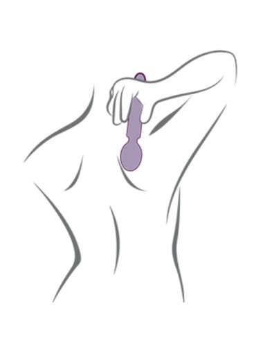 ROCKS- OFF - ORIEL FLEXIBLE WAND VIBRATOR FUCHSIA
