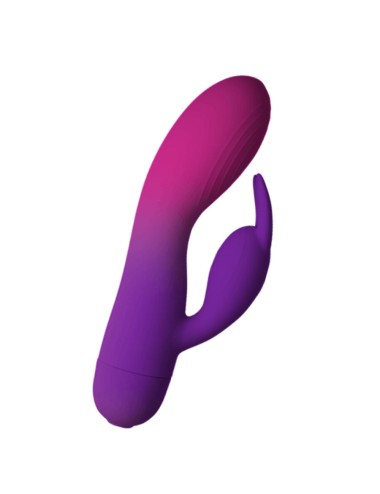 ROCKS- OFF - GLO- GIRL PURPLE RABBIT VIBRATOR