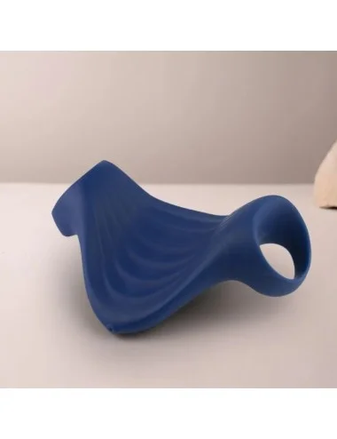 ROCKS- OFF - PALM BLUE FLEXIBLE VIBRATOR MASTURBATOR