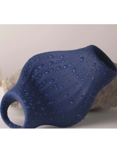 ROCKS- OFF - PALM BLUE FLEXIBLE VIBRATOR MASTURBATOR