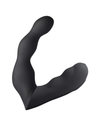 ROCKS-OFF - BLACK PROSTATE AND ANAL VIBRATOR ADAPTER