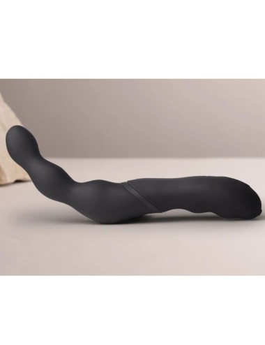 ROCKS-OFF - BLACK PROSTATE AND ANAL VIBRATOR ADAPTER