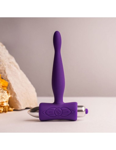 ROCKS- OFF - PETITE SENSATIONS TEAZER ANAL PLUG VIBRATOR PURPLE