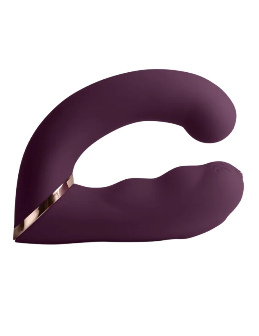 ROCKS-OFF - GEMINI DUAL VIBRATOR G-SPOT CLITORIS STIMULATOR PURPLE