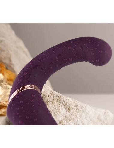 ROCKS-OFF - GEMINI DUAL VIBRATOR G-SPOT CLITORIS STIMULATOR PURPLE
