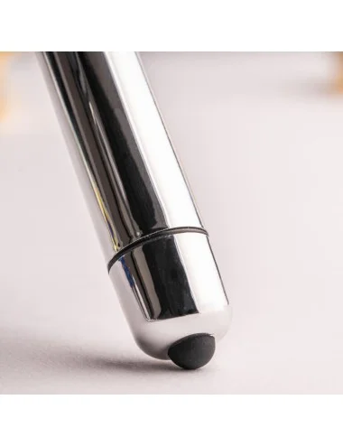 ROCKS-OFF - RO-80 CHROME VIBRATING BULLET SILVER