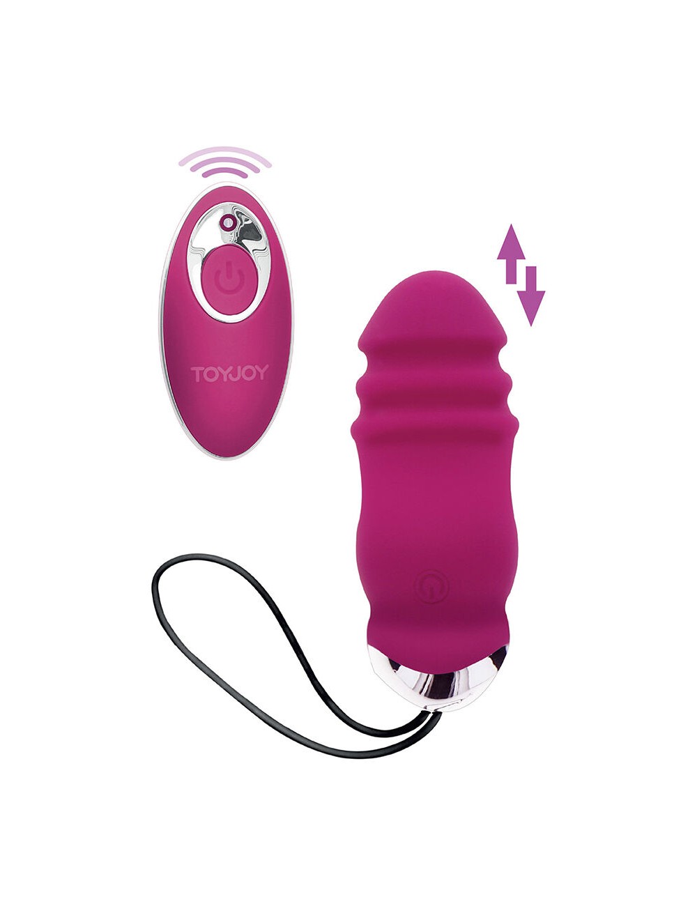 TOYJOY - HAPPINESS SUNN SIDE UP AND DOWN VIBRATOR REMOTE CONTROL FUCHSIA TOYJOY - HAPPINESS SUNN SIDE UP AND DOWN VIBRATOR REMOTE CONTROL FUCHSIA