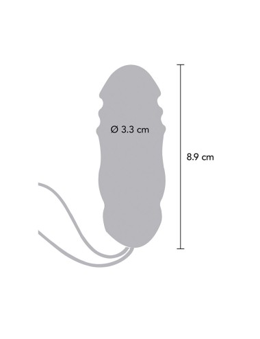 TOYJOY - HAPPINESS SUNN SIDE UP AND DOWN VIBRATOR REMOTE CONTROL FUCHSIA