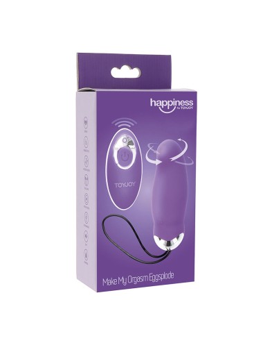 TOYJOY - HAPPINESS MY ORGASM EGGSPLODE VIBRATOR REMOTE CONTROL