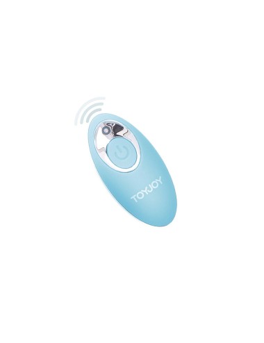 TOYJOY - HAPPINESS I'M SO EGGCITED REMOTE CONTROL VIBRATOR BLUE