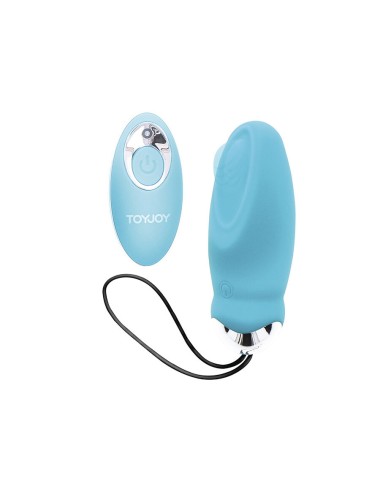 TOYJOY - HAPPINESS I'M SO EGGCITED REMOTE CONTROL VIBRATOR BLUE