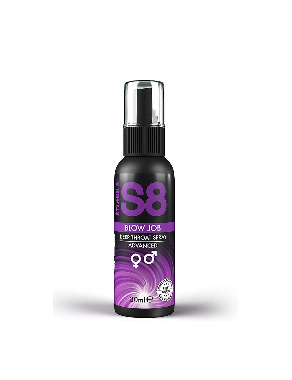 STIMUL8 - S8 BLOW JOB SPRAY DEEP THROAT 30 ML STIMUL8 - S8 BLOW JOB SPRAY DEEP THROAT 30 ML